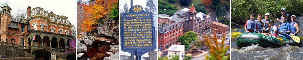 Jim Thorpe and the Pocono Mountains of Pennsylvania